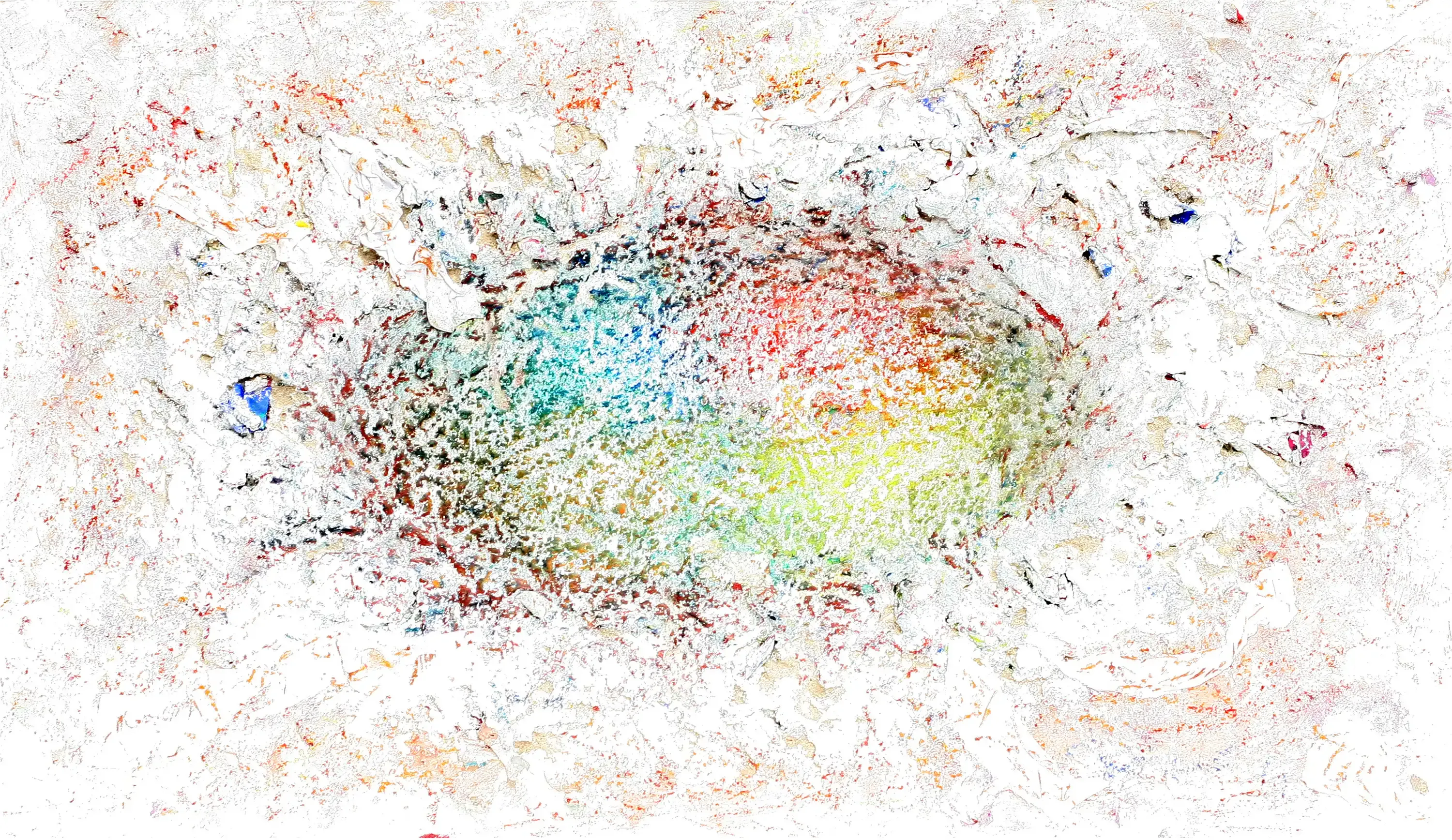 Nest 2 (Mischtechnik aus Gips und Textil)