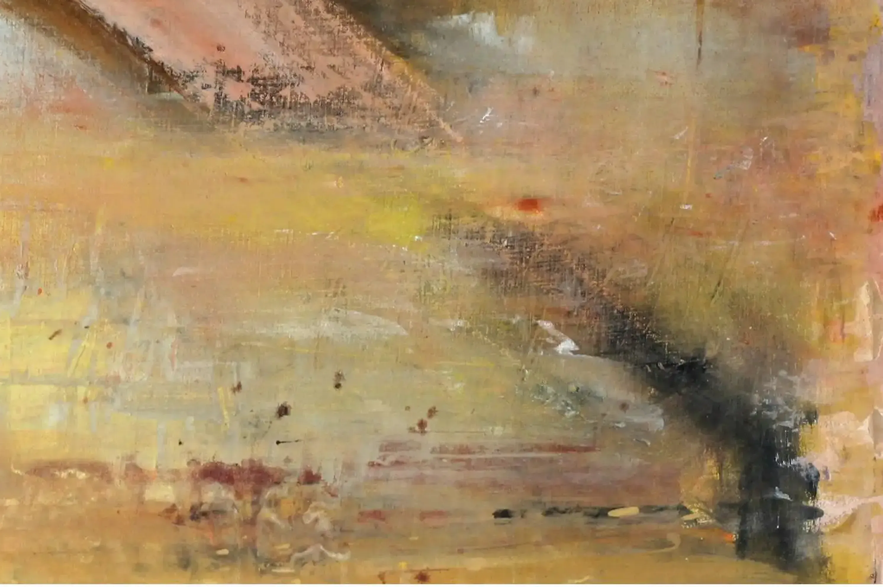 Tal der Könige - Eine ausdrucksstarke Acrylmalerei. (2)