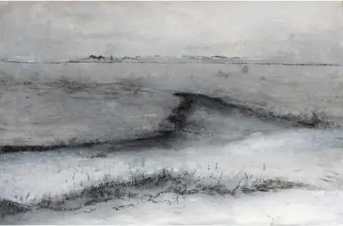 A detailed painting of a thing.