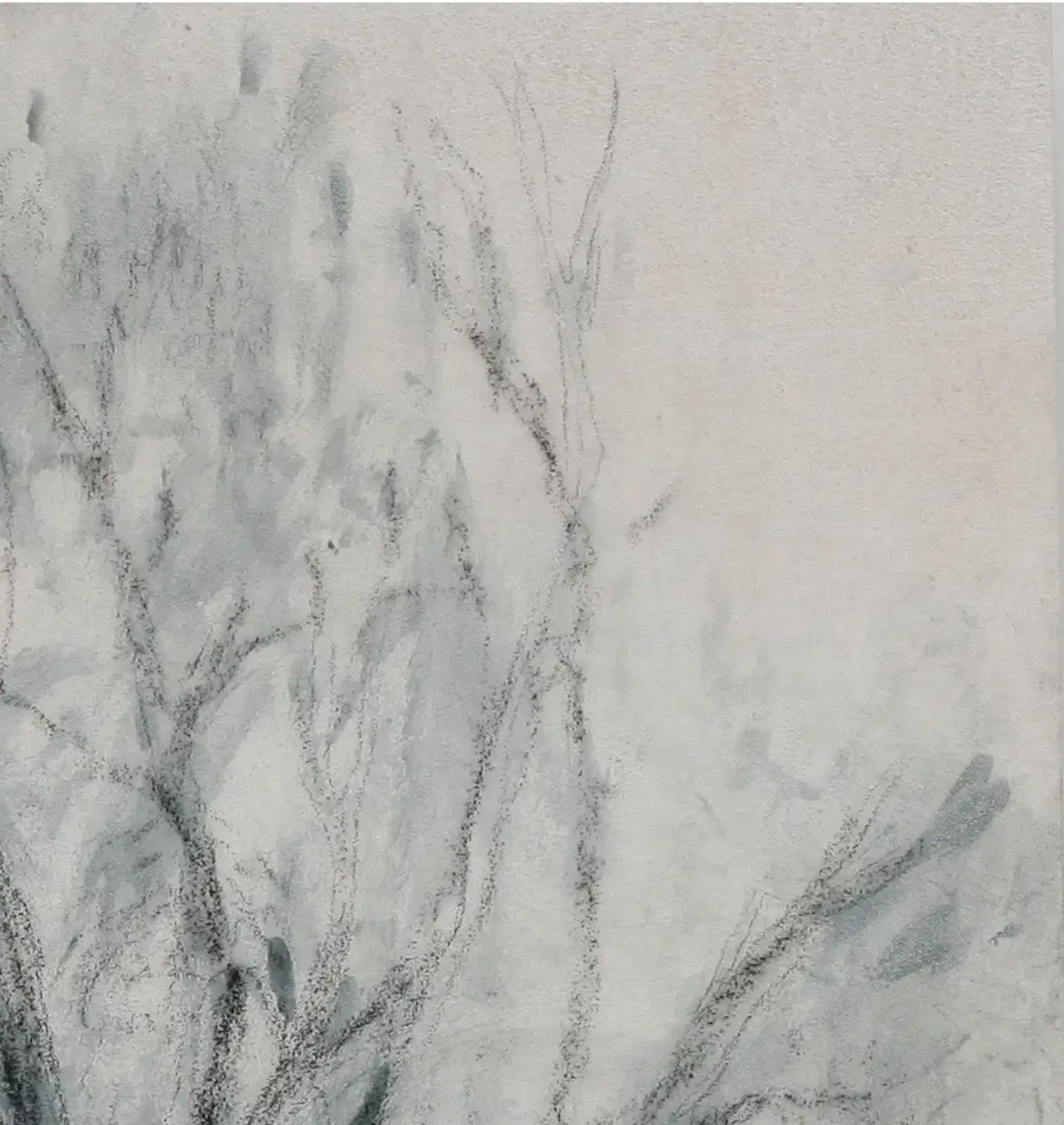 Ufer - Eine atmosphärische Darstellung in Acryl auf Gipsgrund. (3)