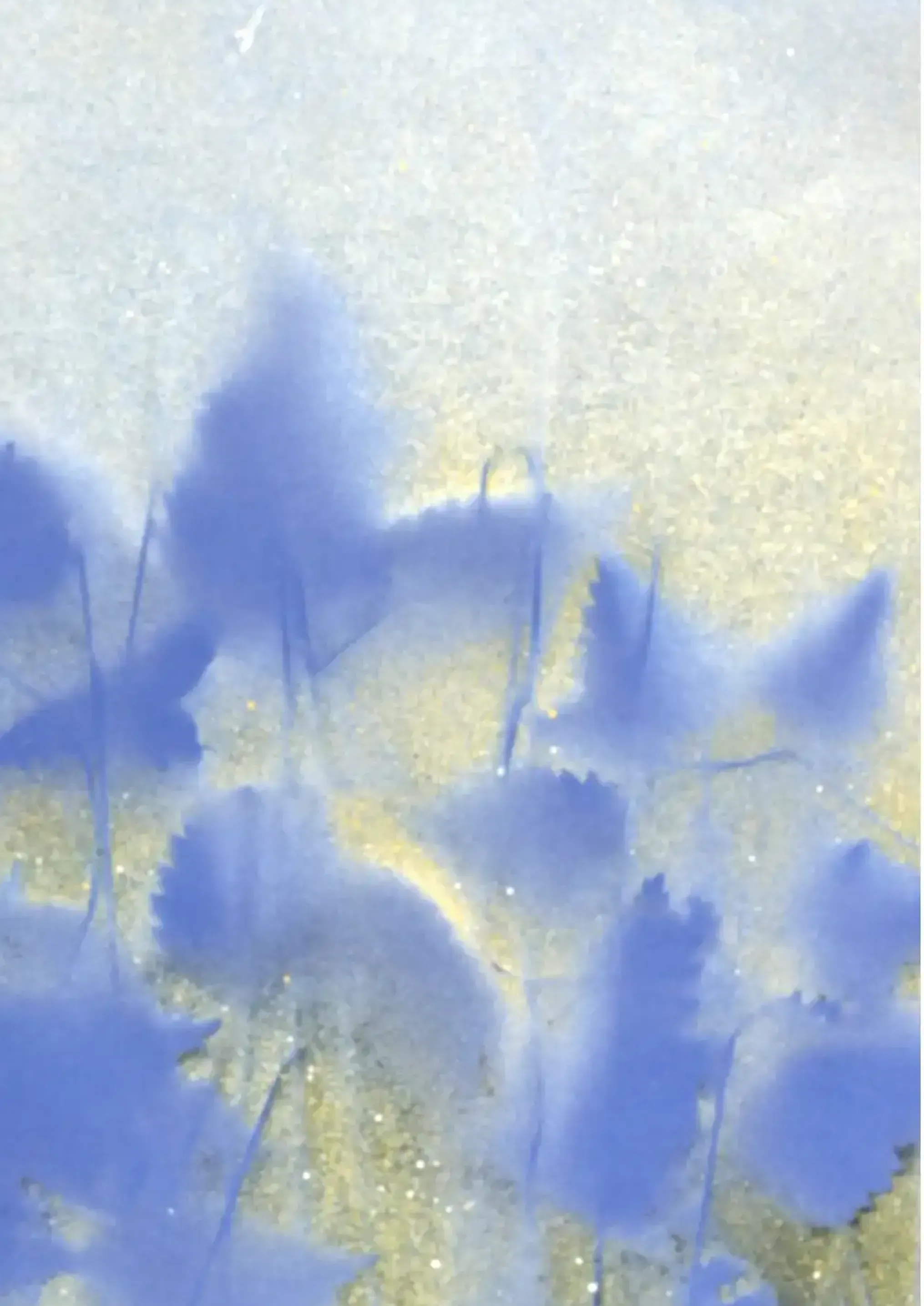 A spray paint artwork capturing the wild essence of a nettle plant. (2)