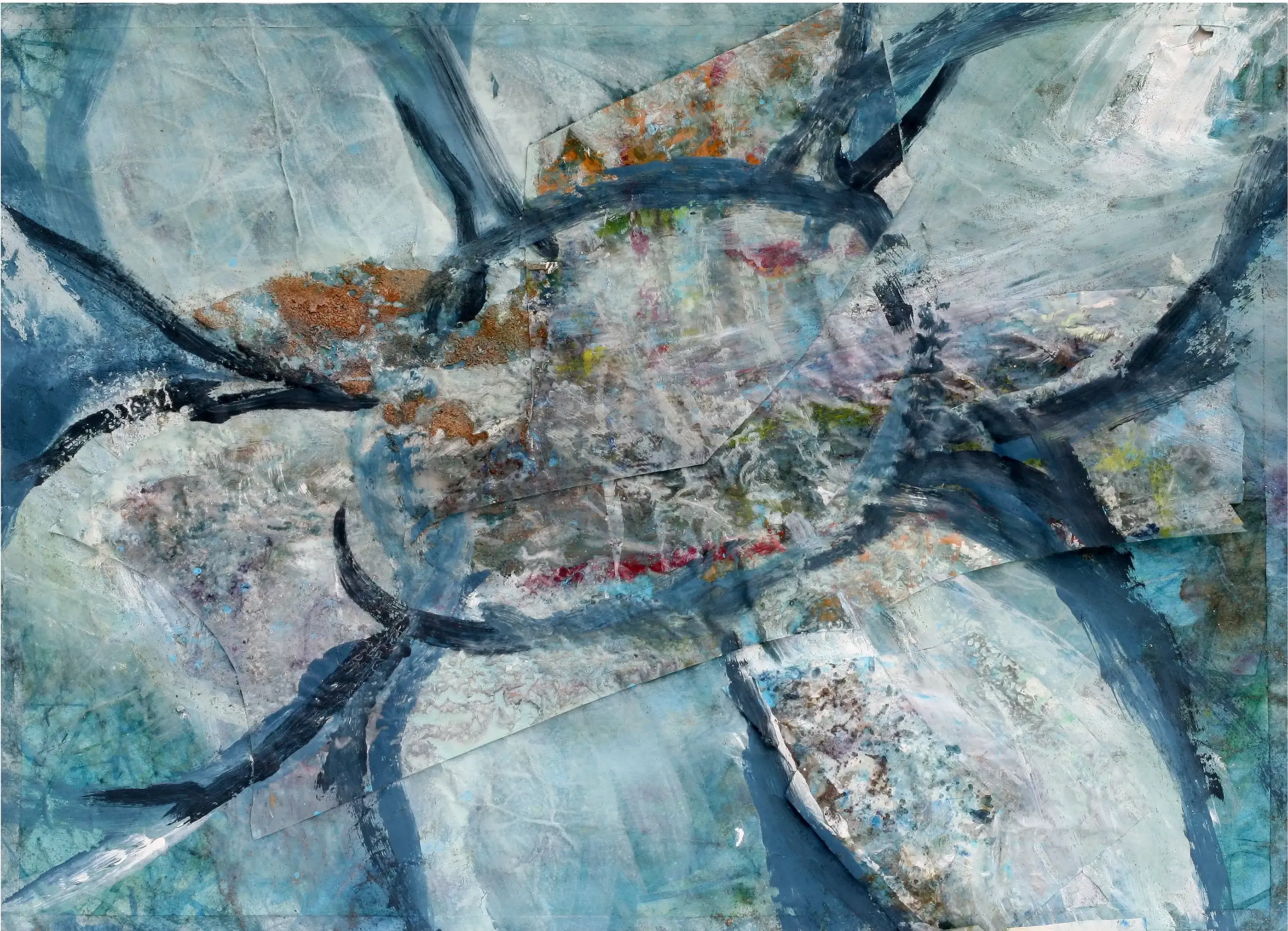 A detailed painting of a thing.