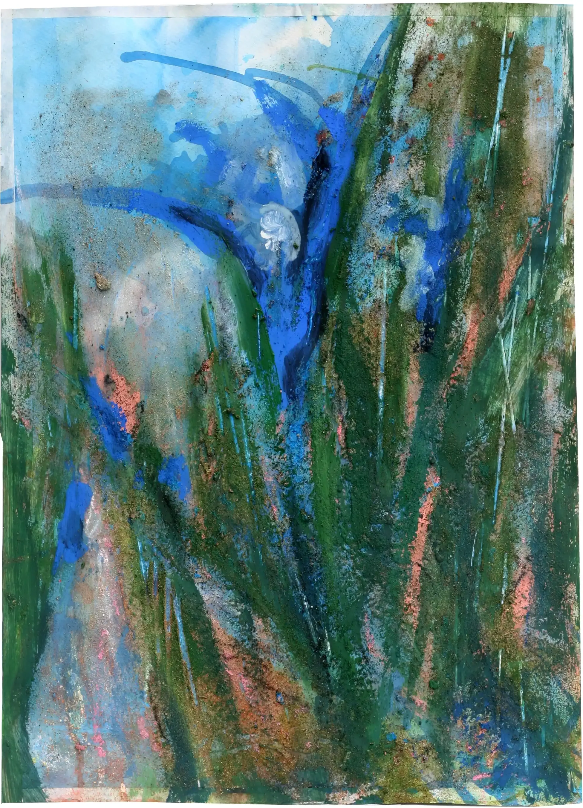 A detailed painting of a thing.