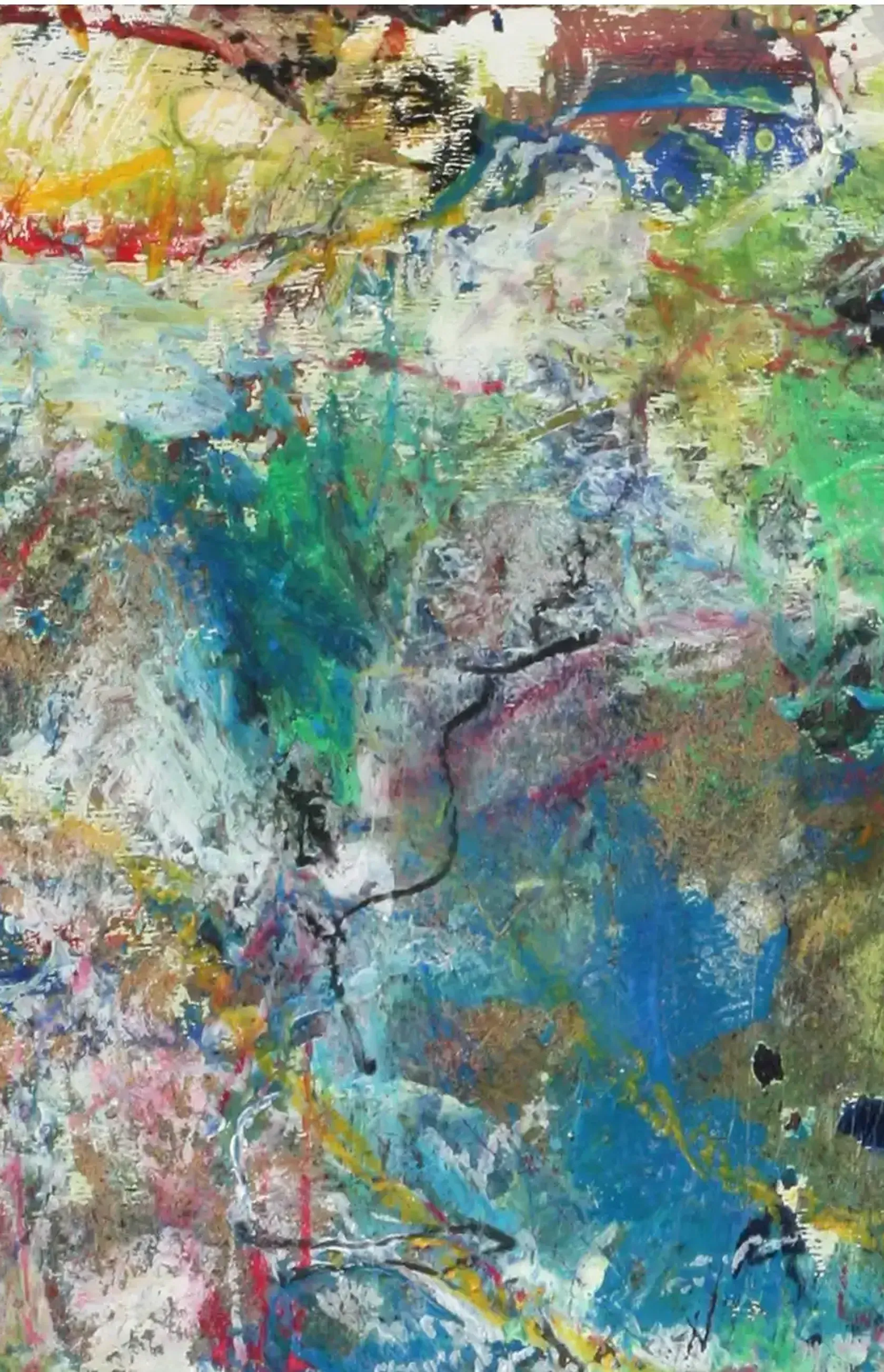 Allerlei Wirbeltier - Eine ausdrucksstarke Darstellung in Mischtechnik. (2)