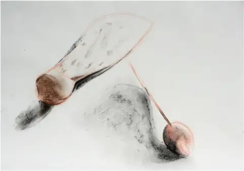 A detailed painting of a thing.